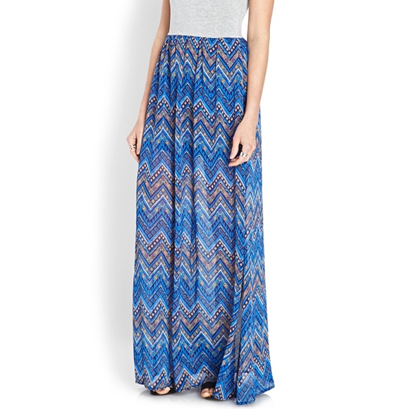 Tribal Print Combo Maxi Dress - Picture 2 of 4